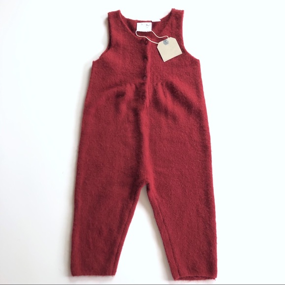 Zara Other - NWT Zara Baby Girl Burgundy Knit Romper